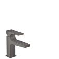 Metropol - Miscelatore monocomando lavabo 100 con maniglia a leva e push-open - cromo nero satinato HANSGROHE  32500340 HANSGROH