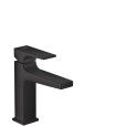 Metropol - Miscelatore monocomando lavabo 110 con maniglia a leva e push-open - nero opaco HANSGROHE  32507670 HANSGROHE - 1