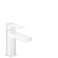 Metropol - Miscelatore monocomando lavabo 110 con maniglia a leva e push-open - bianco opaco HANSGROHE  32507700 HANSGROHE - 1