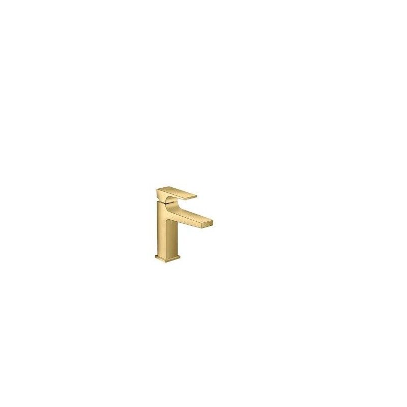 Metropol - Mitigeur de lavabo 110 poignee manette avec bonde Push-Open- aspect dore poli HANSGROHE  32507990 HANSGROHE - 1