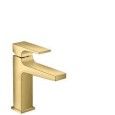 Metropol - Mitigeur de lavabo 110 poignee manette avec bonde Push-Open- aspect dore poli HANSGROHE  32507990 HANSGROHE - 1