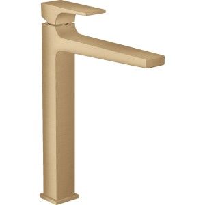 Metropol - Mitigeur de lavabo 260 da Vasque poignee manette avec bonde Push-Open- bronze brosse HANSGROHE  32512140 HANSGROHE - 