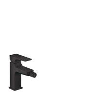 Metropol - Einhebel-Bidetmischer mit Hebelgriff und Push-Open Ablaufgarnitur- Mattschwarz HANSGROHE  32520670 HANSGROHE - 1