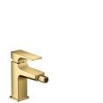 Metropol - Einhebel-Bidetmischer mit Hebelgriff und Push-Open Ablaufgarnitur- Polished Gold Optic HANSGROHE  32520990 HANSGROHE 