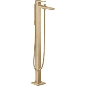 Metropol - Single lever manual bath mixer floor-standing with lever handle - brushed bronze HANSGROHE 32532140 HANSGROHE - 1