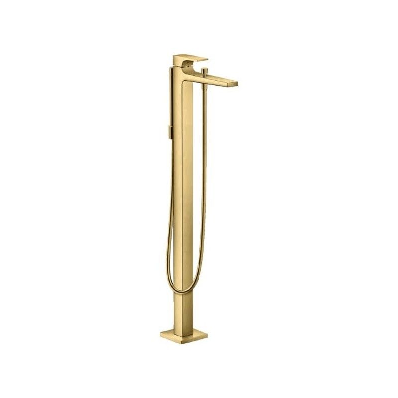 Metropol - Einhebel-Bademischer bodenstehend mit Hebelgriff - Polished Gold Optic HANSGROHE  32532990 HANSGROHE - 1
