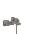 Metropol - Single lever manual bath mixer for exposed installation with lever handle - Brushed Black Chrome HANSGROHE  32540340 