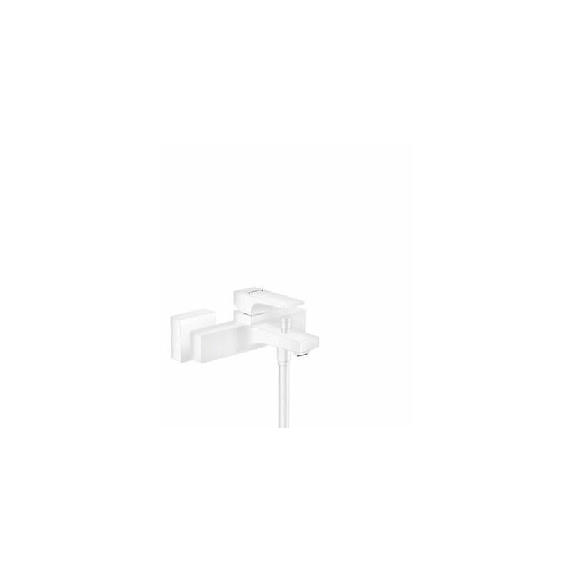 Metropol - Set de finition mitigeur bain/douche poignee manette - Blanc matt HANSGROHE  32540700 HANSGROHE - 1