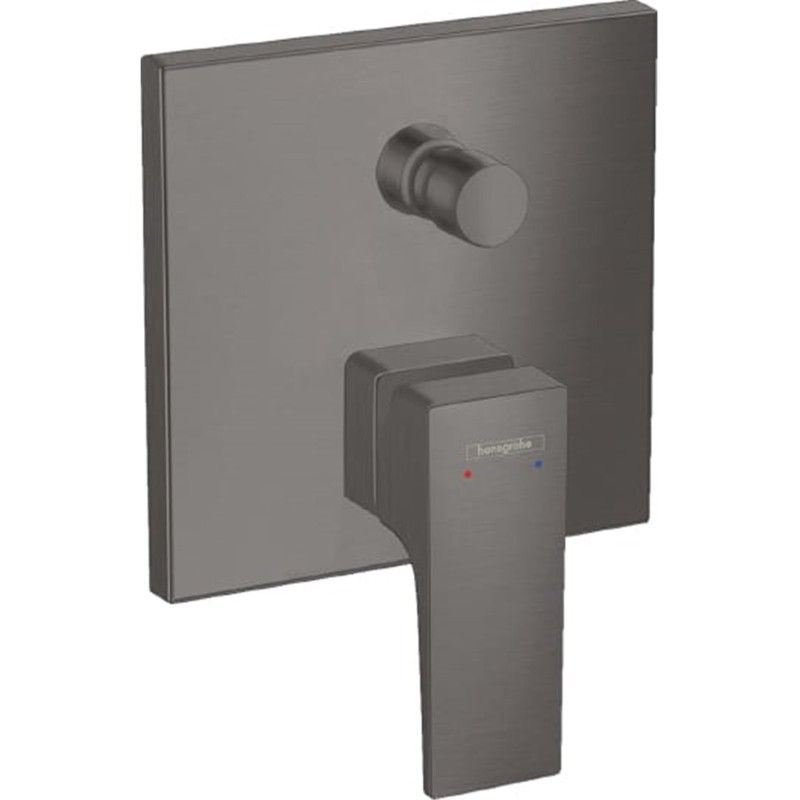Metropol - Einhebel-Bademischer Unterputz mit Hebelgriff - Brushed Black Chrome HANSGROHE  32545340 HANSGROHE - 1