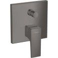 Metropol - Einhebel-Bademischer Unterputz mit Hebelgriff - Brushed Black Chrome HANSGROHE  32545340 HANSGROHE - 1