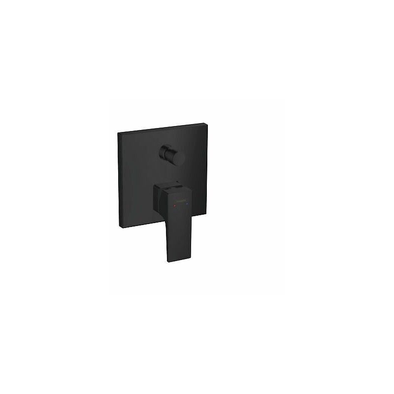 Metropol - Einhebel-Bademischer Unterputz mit Hebelgriff - Mattschwarz HANSGROHE  32545670 HANSGROHE - 1