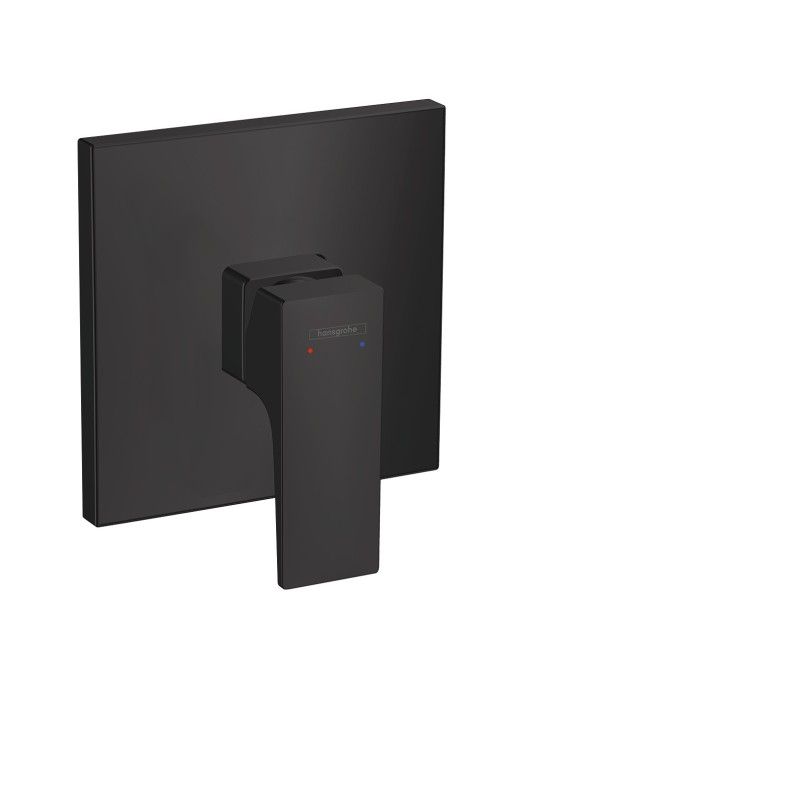 Metropol - Single lever manual shower mixer for concealed installation with lever handle - matt black HANSGROHE  32565670 HANSGR
