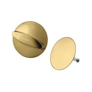 Flexaplus Set de finition vidange et trop-plein - aspect dore poli HG 58185990 HANSGROHE - 1