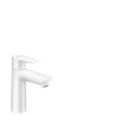 Talis E - Einhebel-Waschtischmischer 110 mit Zugstangen-Ablaufgarnitur - Mattweiss HG 71710700 HANSGROHE - 1