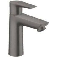 Talis E - Mitigeur de lavabo 110 CoolStart avec tirette et vidage - noir chrome brosse HG 71713340 HANSGROHE - 1