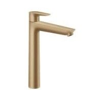 Talis E - Mitigeur de lavabo 240 avec tirette et vidage - bronze brosse HG 71716140 HANSGROHE - 1