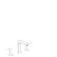 Talis E - 3-hole basin mixer  with Pop-up waste set - matt white HG 71733700 HANSGROHE - 1