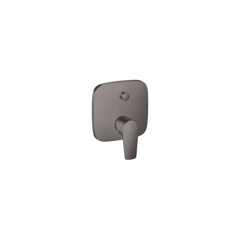 Talis E - Set de finition mitigeur bainpour solution encastree - noir chrome brosse HG 71745340 HANSGROHE - 1