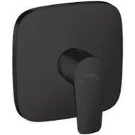 Talis E - Set de finition pour mitigeur douche haut pour solution encastree - noir matt HG 71765670 HANSGROHE - 1