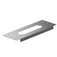 2 equerres de montage pour installation sur plage de carrelage HG 28014000 HANSGROHE - 1