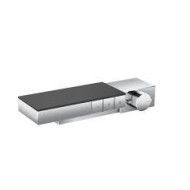 Termostatico per 3 utenze per installazione esterna/ad incasso - taglio a diamante HG 46141000 HANSGROHE - 1