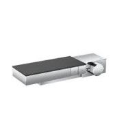 Termostatico per 2 utenze per installazione esterna/ad incasso - taglio a diamante HG 46241000 HANSGROHE - 1