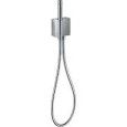 Set Porter with Hand shower Baton 2 jet with Shower hose - diamond cut  HG 46521000 HANSGROHE - 1