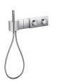Thermostatic module Select 470/100 for 2 functions for concealed installation HG 46700000 HANSGROHE - 1