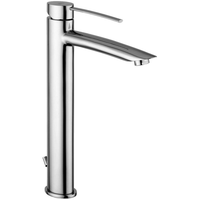 Berry Miscelatore lavabo prolungato con scarico Clic-Clac 11/4G Cromo -  Paffoni BR 081KCR RUBINETTERIA PAFFONI - 1