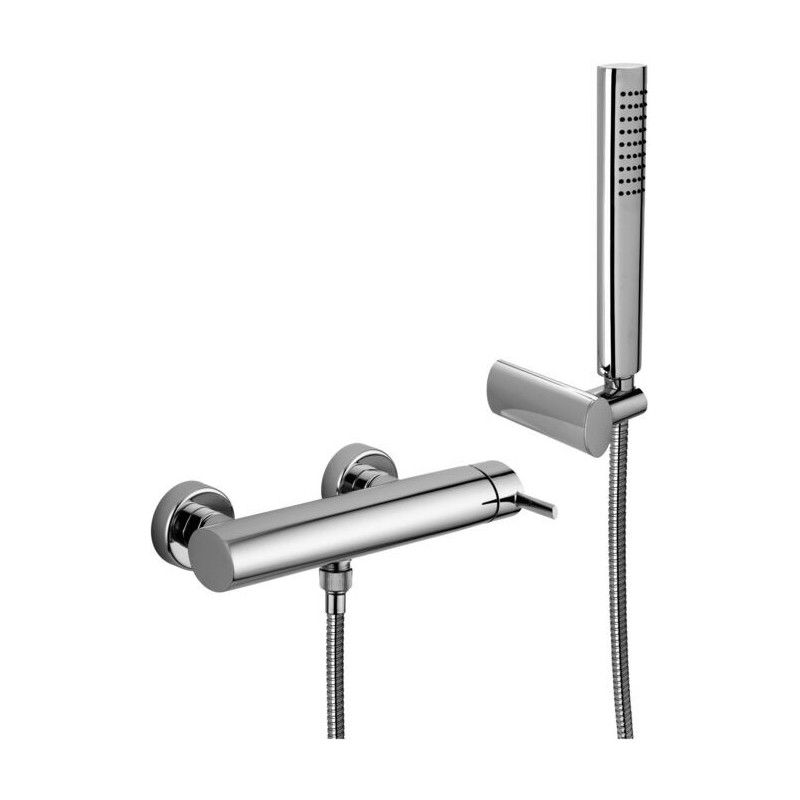 Berry Miscelatore doccia senza set doccia con attacco inferiore 1/2G Cromo -  Paffoni BR 168CR RUBINETTERIA PAFFONI - 1