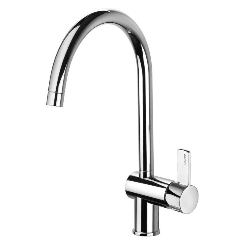 Rock Miscelatore lavello monoforo Cromo -  Paffoni RO 180CR RUBINETTERIA PAFFONI - 1