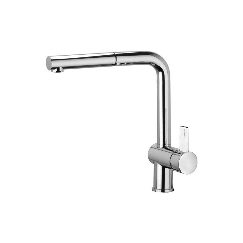 Rock One hole Sink Mxer with swivelling spout Cromo -  Paffoni RO 185CR RUBINETTERIA PAFFONI - 1