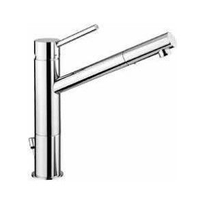 Birillo Mélangeur de lavabo Bec long  Cromo -  Paffoni BI 081CR93 RUBINETTERIA PAFFONI - 1