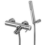 Light Bath Shower Mixer with diverter Cromo -  Paffoni LIG 023CR RUBINETTERIA PAFFONI - 1