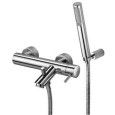 Light Bath Shower Mixer with diverter Cromo -  Paffoni LIG 023CR RUBINETTERIA PAFFONI - 1