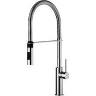 Light One hole Sink Mxer with swivelling spout  Cromo -  Paffoni LIG 179CR RUBINETTERIA PAFFONI - 1
