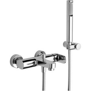 Candy Mélangeur bain  douche avec déviateur Cromo -  Paffoni CA 026CR RUBINETTERIA PAFFONI - 1