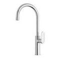 Candy Tall One hole sink Mixer with swivelling spout  Cromo -  Paffoni CA 180CR RUBINETTERIA PAFFONI - 1