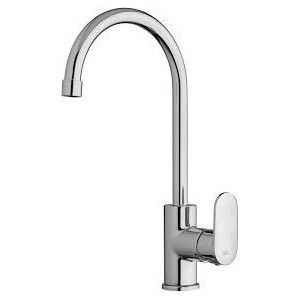 Candy One hole Sink Mxer with swivelling spout  Cromo -  Paffoni CA 181CR RUBINETTERIA PAFFONI - 1