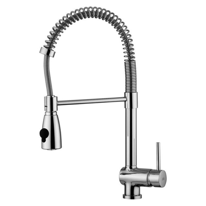 Stick One hole Sink Mxer with swivelling spout  Cromo -  Paffoni SK 178CR RUBINETTERIA PAFFONI - 1