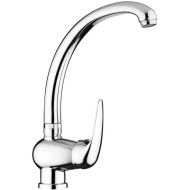 Duemila Mélangeur d'évier monotrou avec canon pivotant Cromo -  Paffoni DU 181CR RUBINETTERIA PAFFONI - 1