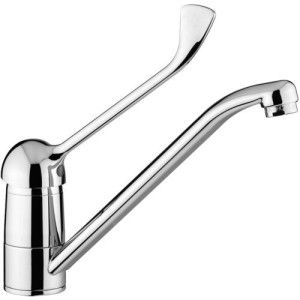 Duemila Mélangeur d'évier monotrou avec canon pivotant Cromo -  Paffoni DU 303CR RUBINETTERIA PAFFONI - 1
