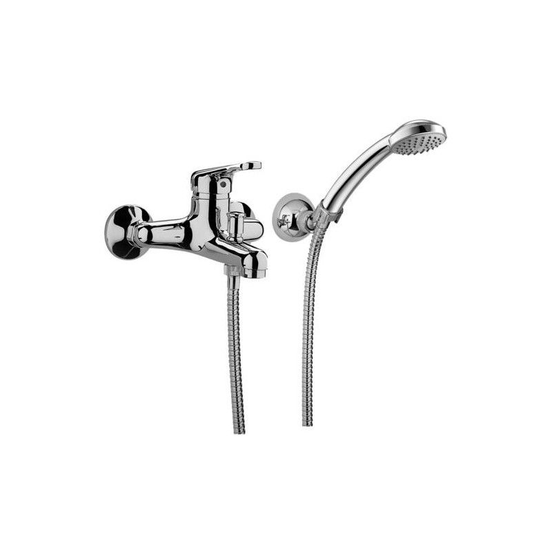 Nettuno Mélangeur bain  douche avec déviateur Cromo -  Paffoni NT 023CR RUBINETTERIA PAFFONI - 1
