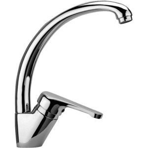 Nettuno One hole Sink Mxer with swivelling spout Cromo -  Paffoni NT 181CR RUBINETTERIA PAFFONI - 1