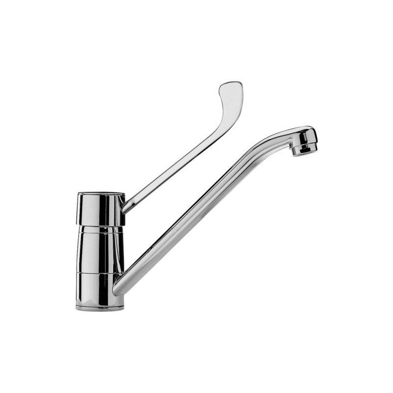Nettuno miscelatore lavello monoforo con canna orientabile Cromo -  Paffoni NT 303CR RUBINETTERIA PAFFONI - 1