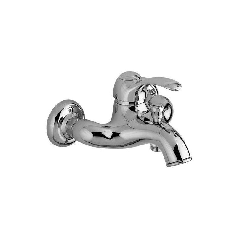Flavia-Giorgia Bath Shower Mixer with diverter Cromo -  Paffoni FA 022CR RUBINETTERIA PAFFONI - 1