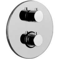 Light Eingebauter thermostatischer Duschmischer  3 Verbraucher   Cromo -  Paffoni LIQ 019CR RUBINETTERIA PAFFONI - 1