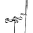 Light Thermostat-Duschmischer mit Umsteller  Cromo -  Paffoni LIQ 023CR RUBINETTERIA PAFFONI - 1