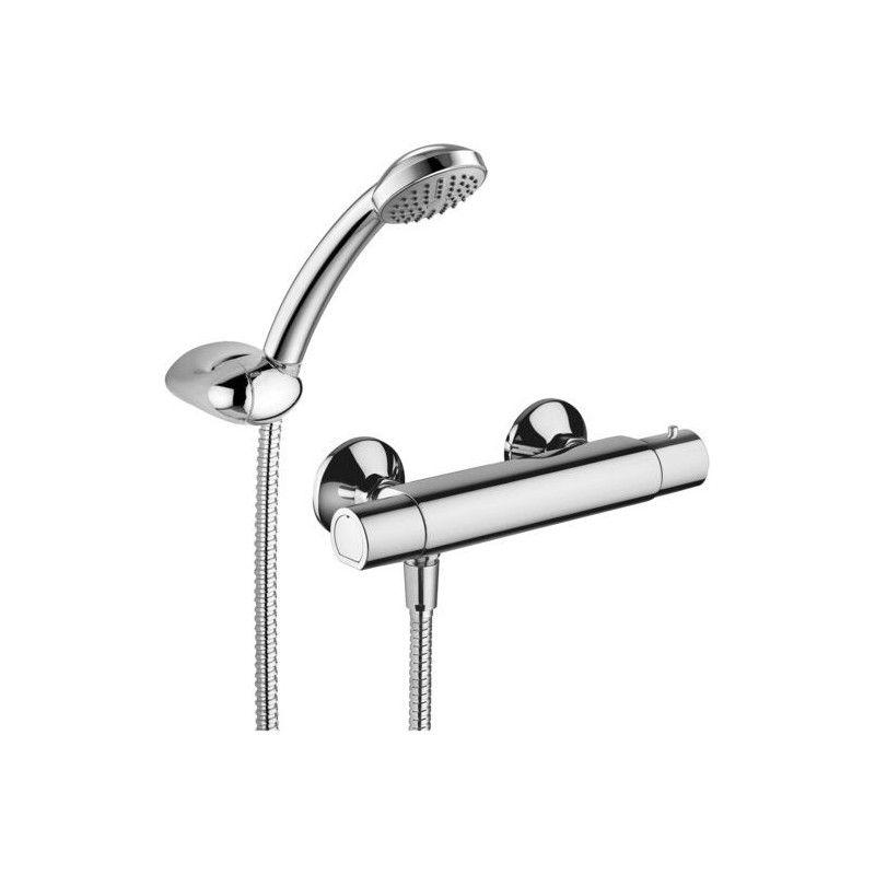Equo Star New Thermostatischer Duschmischer Cromo -  Paffoni EQS 168DCR RUBINETTERIA PAFFONI - 1