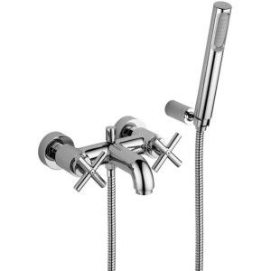 Quattro Groupe de bain avec déviateur Cromo -  Paffoni QTV 023CR RUBINETTERIA PAFFONI - 1